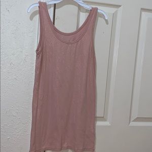 Blush tank top